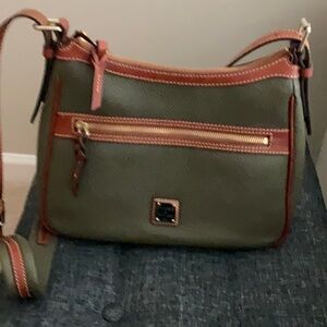 Dooney leather crossbody bag